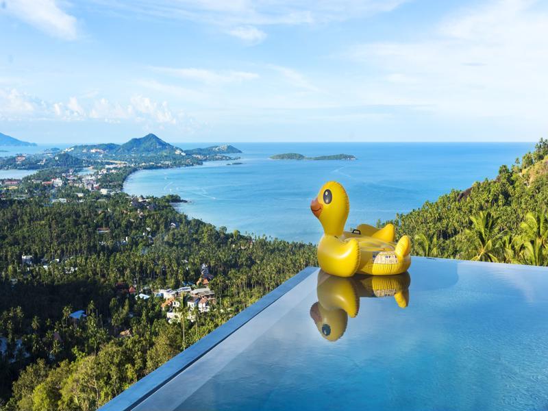 Infinity Pool Villa Moon Light Bophut Buitenkant foto